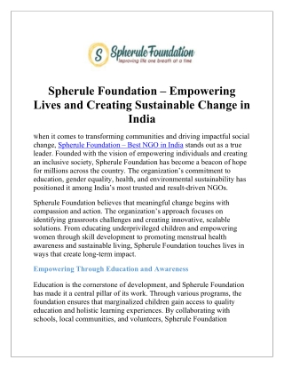 Leading ESG NGO in India Promoting Environmental and Social Governance