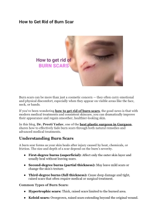 How to Get Rid of Burn Scar (1)