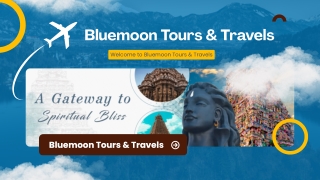 A Comprehensive Presentation on Bluemoon Tours & Travels – Leading Taxi Services in Tiruppur