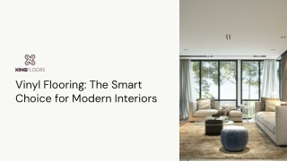 Vinyl Flooring: The Smart Choice for Modern Interiors