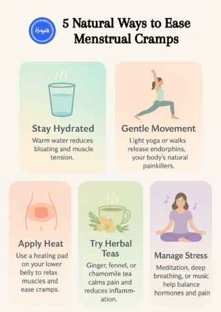 5 Natural Ways to Ease Menstrual Cramps