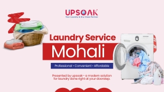 Affordable & Fast Laundry Service Mohali – Upsoak Doorstep Care