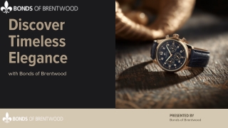 Buy Pre owned Luxury Watches Online - Bonds of Brentwood