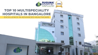 Top 10 Multispeciality Hospitals in Bangalore