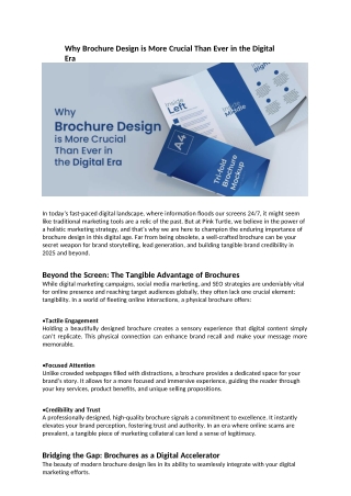 Why Brochure Design is More Crucial Than Ever in the Digital Era (1)