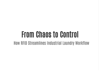 RFID vs. Laundry Chaos