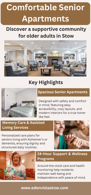 Comfortable Senior Apartments