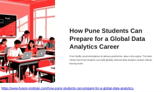 Preparing Pune Students for Global Careers in Data Analytics