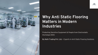 Why Anti-Static Flooring Is Essential for IT, Healthcare, and Industrial Areas