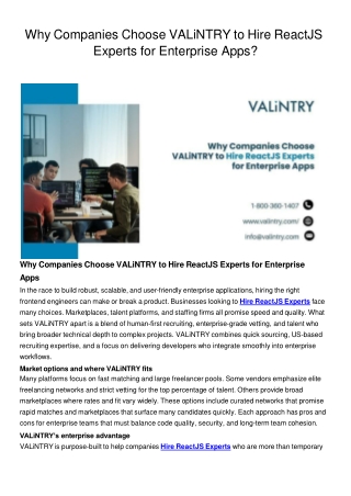 Hire ReactJS Experts