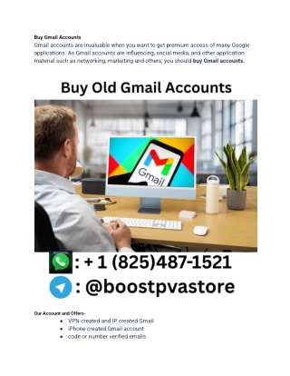5 Best Sites to Buy Gmail Accounts (Aged & PVA)