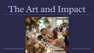 The Art and Impact of Event Photography Winnipeg