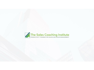 How Coaching Sales People Can Make You A Better Sales Person