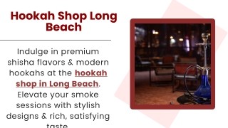 Hookah Shop Long Beach