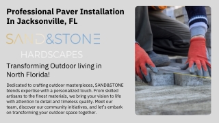 Professional Paver Installation In Jacksonville, FL
