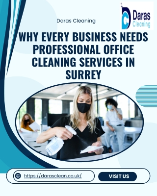 Professional Office Cleaning Services in Surrey by Daras Cleaning
