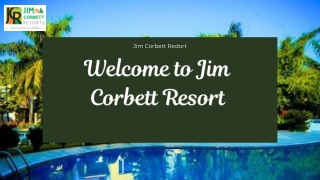 Best Resort in Jim Corbett: Luxury Meets Nature