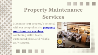 Property Maintenance Services