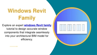 Windows Revit Family