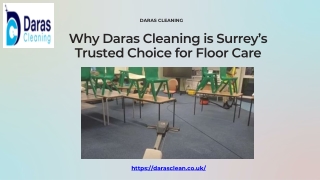Professional Floor Cleaning in Sutton, Surrey by Daras Cleaning