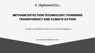 Methane Detection Technology: The Key to Transparent and Sustainable Energy