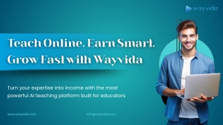 Teach Online Through Wayvida