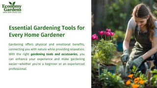Essential Gardening Tools for Every Home Gardener