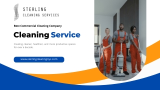 Sterling Cleaning Services | Professional Commercial Cleaning in New York
