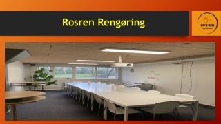 Professionel Rengøringsfirma i Roskilde – Rengøring du kan stole på