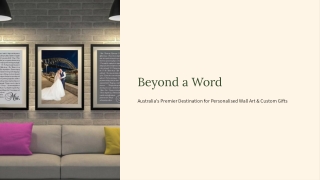 Personalised Wall Art That Tells Your Story