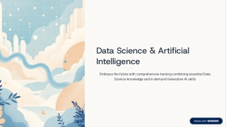 6 Months Data Science Course in Pune