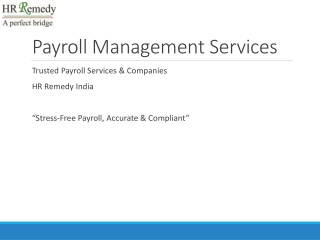 Top Payroll Services in India – Accurate, Secure & Efficient Solutions