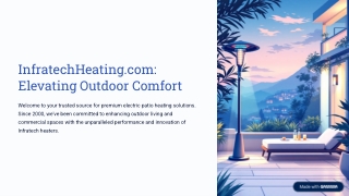 Why Choose Infratech Heating for Outdoor Comfort