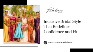 Inclusive Bridal Style That Redefines Confidence and Fit