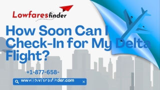 How Soon Can I Check-In for My Delta Flight