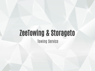 ZeeTowing & Storage