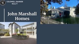 Buy Your Dream California Home for Sale with John Marshall Homes