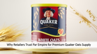 Power Your Day with Quaker Oats