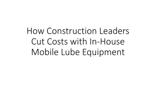 How Construction Leaders Cut Costs with In-House Mobile