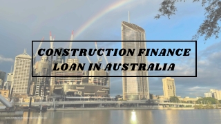 Construction Finance Loan in Australia – Trusted Commercial Construction Loans for Your Building Projects