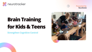 Brain Training For Kids