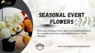 Brighten Every Celebration with Seasonal Event Flowers