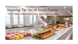 Mastering the Art of French Pastries Tips from Professional Baking Classes
