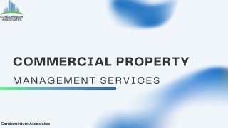 Professional Commercial Property Management