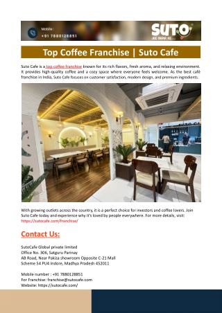 Top Coffee Franchise