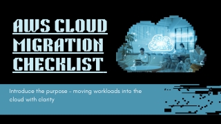 Comprehensive Checklist for AWS Migration
