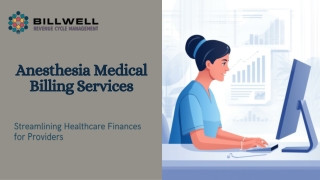 Anesthesia Medical Billing Services