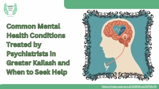Common Mental Health Conditions Treated by Psychiatrists in Greater Kailash and When to Seek Help