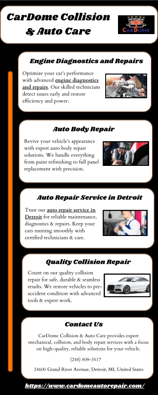 Engine Diagnostics and Repairs