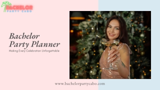 Why Hiring a Bachelor Party Planner Ensures a Stress-Free Celebration